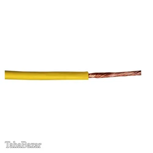 سیم افشان تک رشته2/5 کمان با هادی قابل انعطاف با عایق pvc