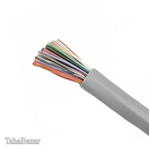 کابل تلفنی ساده دورشته 50 زوج افشارنژاد با عایق PVC