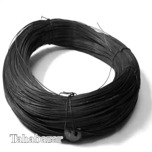 سیم مفتول سیاه سایز 4 صنایع مفتولی کوثر