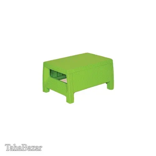 میز حصیری بابل سبز روشن 059