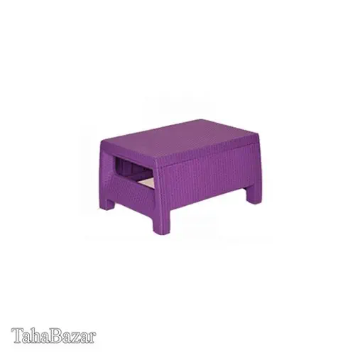میز حصیری بابل بنفش 3763