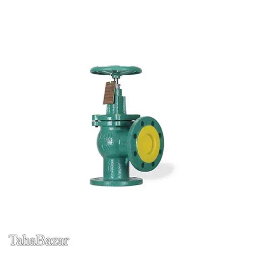 شیرفلکه سوپاپی زاویه ای (90 درجه ) 16 pn سایز 3 inch
