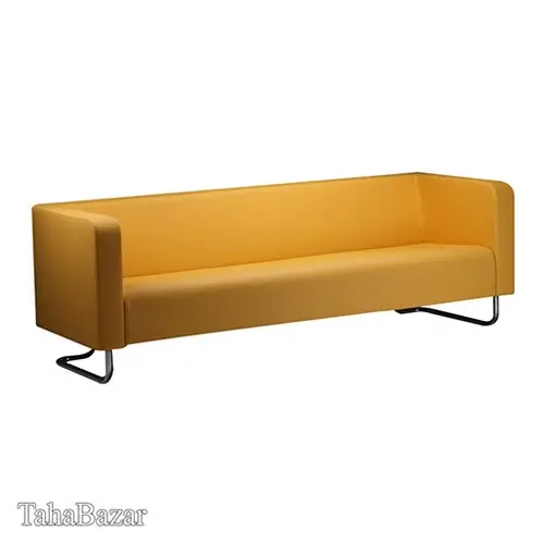 مبل سه نفره هلگرمدل SF - 101 - 03 با پوشش پارچه رنگ 9508