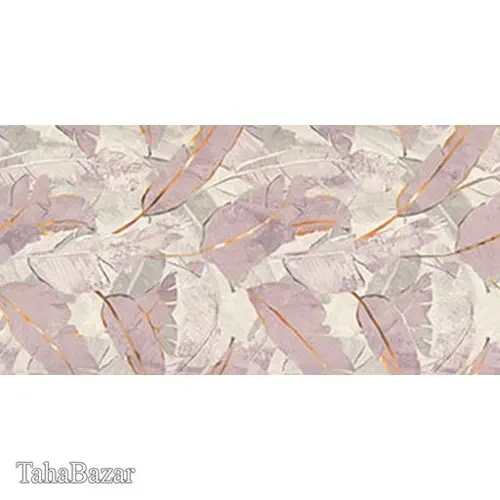 سرامیک تیارا یاسی گلدار طرح2 سایز 90*30 رومانس