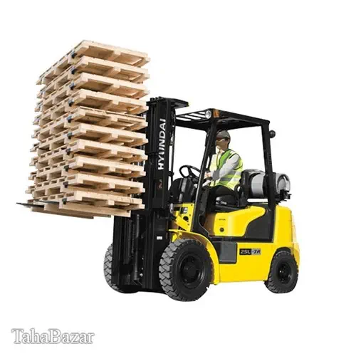 لیفتراک هیوندای دوگانه سوز مدل 45L-7A با ظرفیت 4.5 تن برند پارت ماشین