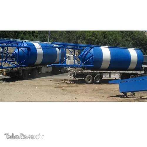 سیلو ذخیره سیمان 120 تنی