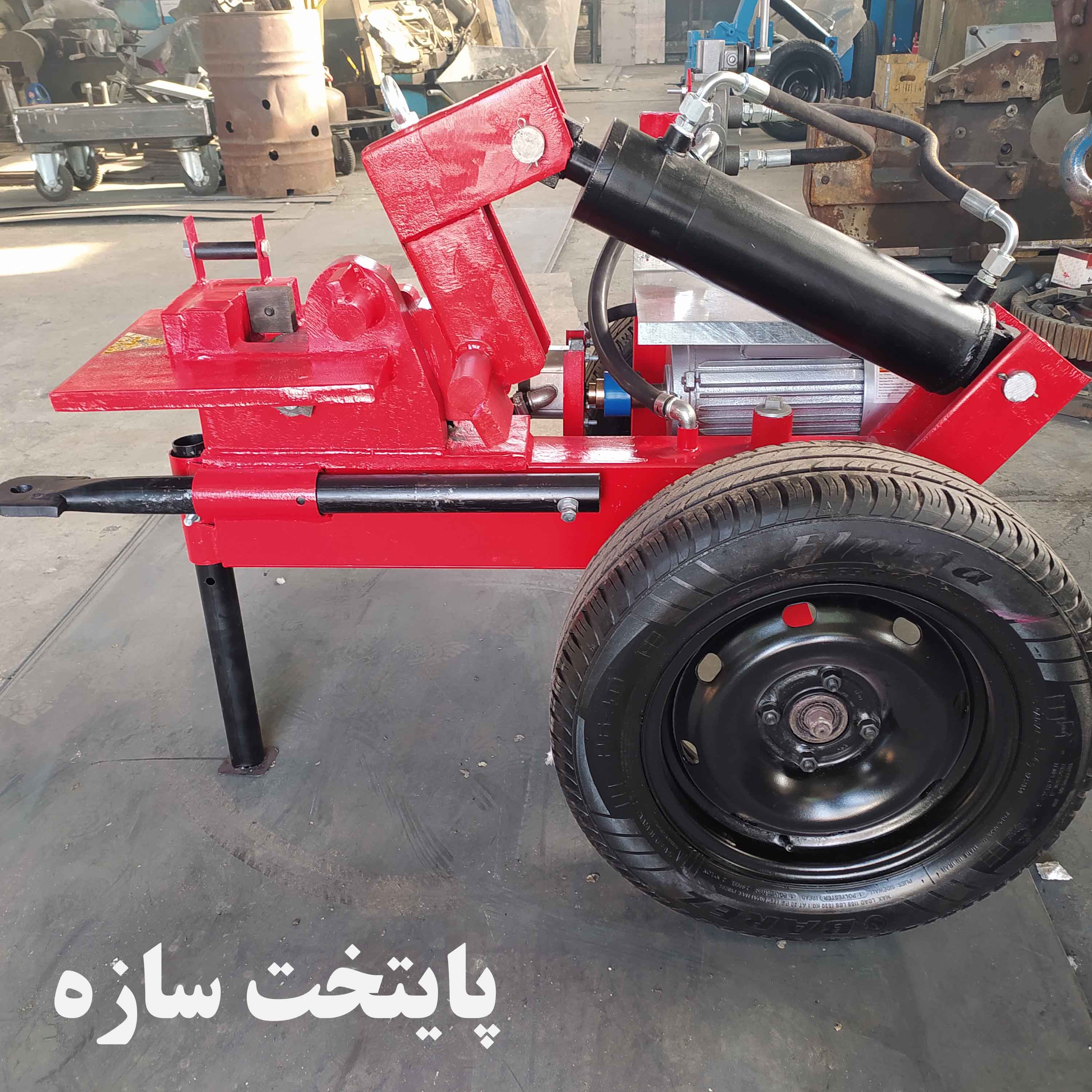 دستگاه خم و برش میلگرد هیدرولیک تک فاز  تا سایز 32 پایتخت سازه