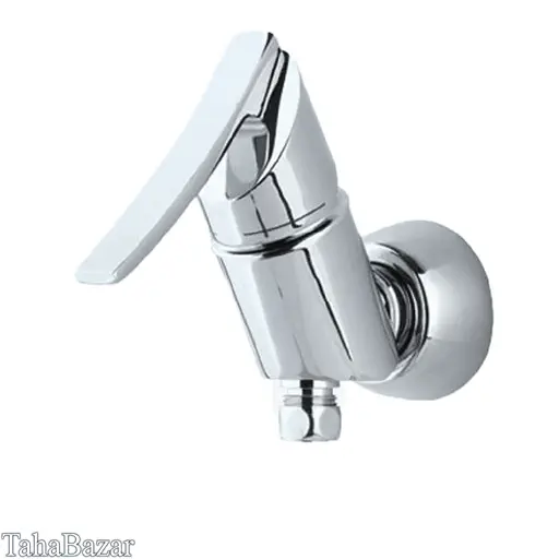 شیر توالت تکی راسان مدل تنسو کروم