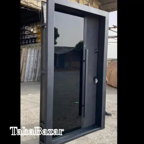 درب ضد سرقت پارسا درب مدل بتن شیشه