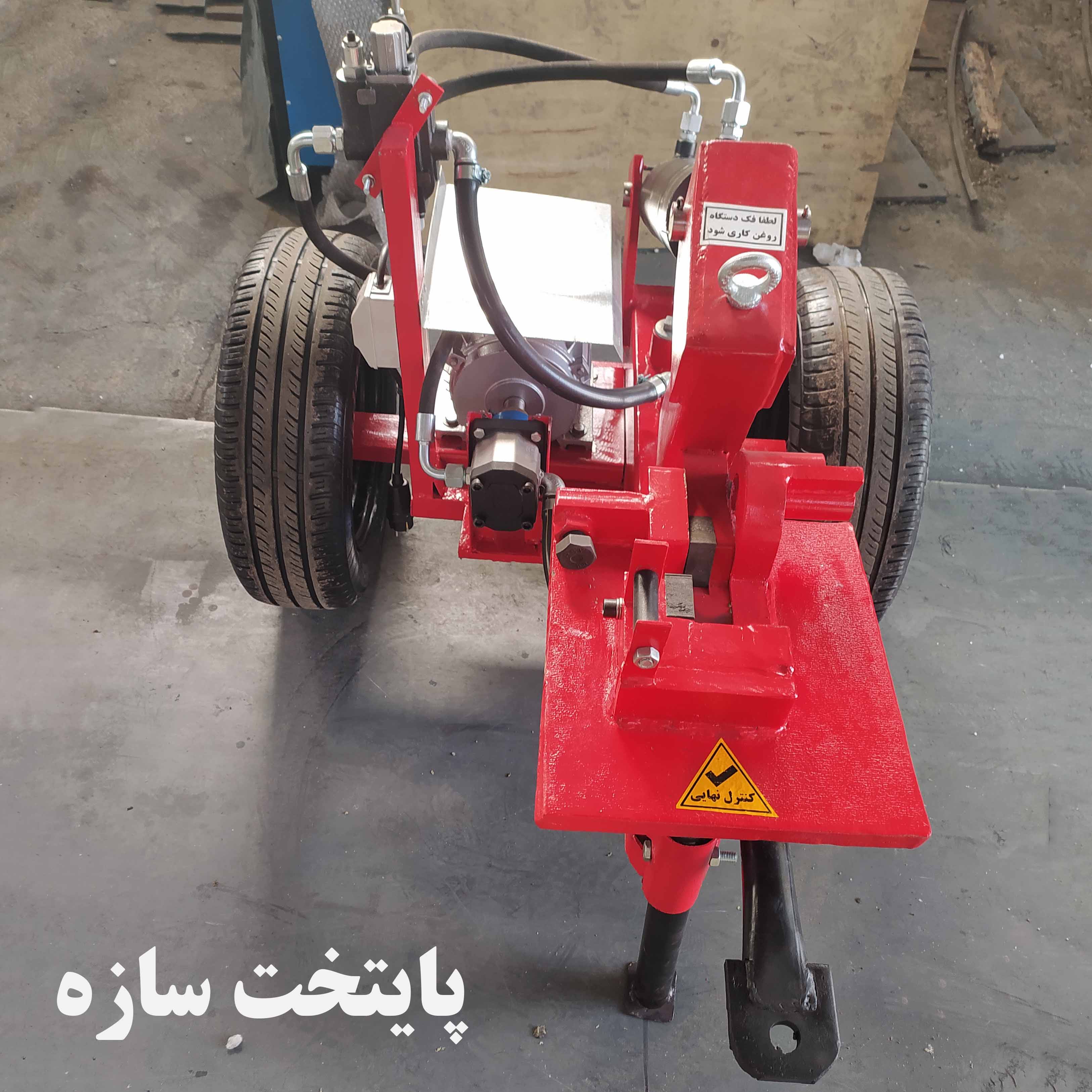 دستگاه خم و برش میلگرد تا سایز 32 چرخ خودرویی پایتخت سازه