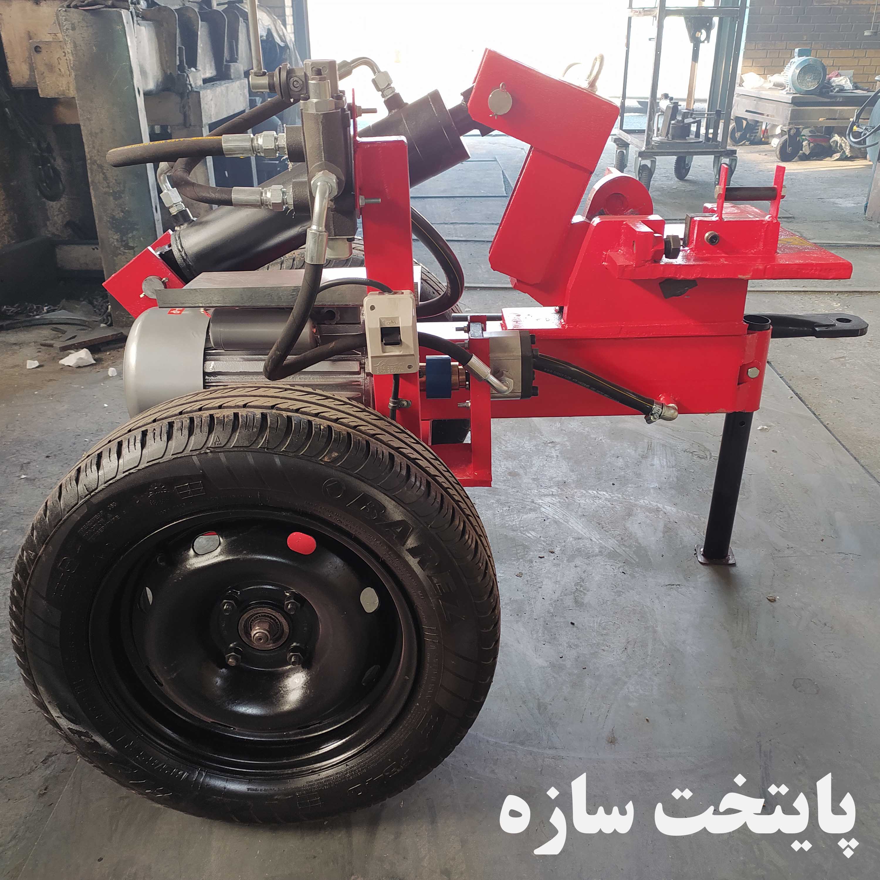 دستگاه خم و برش میلگرد تا سایز 32 چرخ خودرویی پایتخت سازه