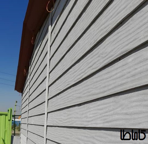 سمنت برد سایدینگ طرح چوب 10 میل