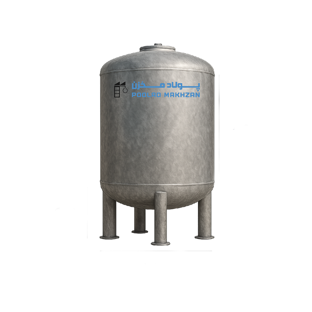 مخزن آب گالوانیزه 10 هزار لیتری پولاد مخزن